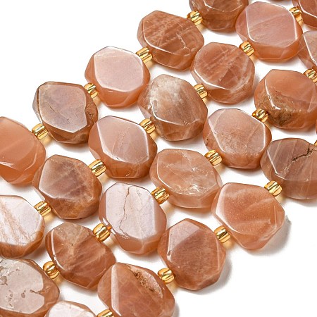 Natural Sunstone Beads Strands G-G072-A03-02-1
