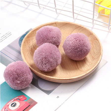 Polyester Fluffy Pom Pom Balls PW-WG67624-04-1