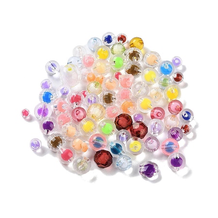 Transparent Acrylic Beads MACR-L005-02-1