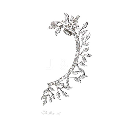 Alloy Leaf Cuff Earrings for Girl Women Gift FS-WG3F1DE-02-1