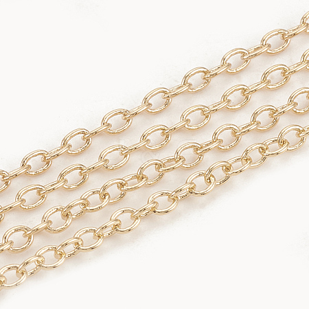 Brass Cable Chains CHC-S003-11G-1