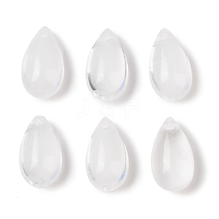 Transparent Glass Charms GLAA-U002-01H-1