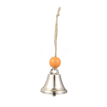 Iron Bell Hanging Ornaments HJEW-JM02462-1