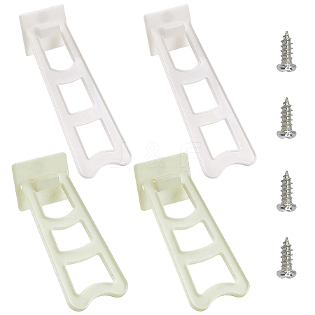 10Sets 2 Styles Resin Photo Frame Holder Set KY-GF0001-08B-1