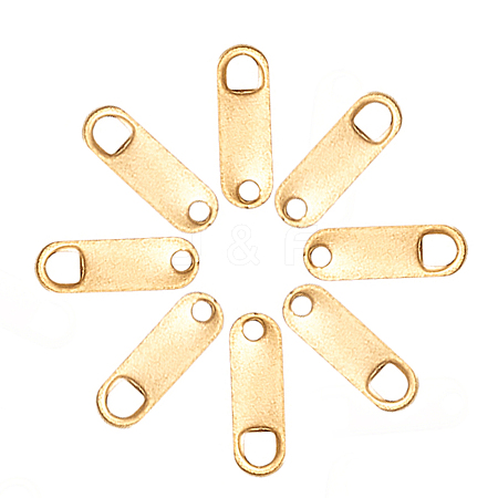 50Pcs Stainless Steel Chain Extender Connectors STAS-CJ0001-181-1
