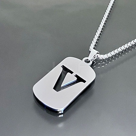 Titanium Steel Box Chain Necklaces YT2090-22-1