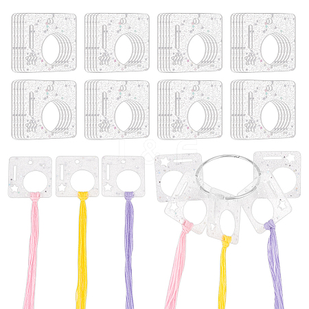 20Pcs Acrylic Floss Bobbin TOOL-OC0001-92E-1