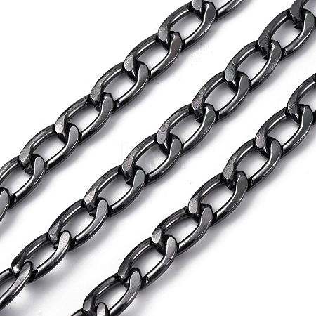 Oxidation Aluminum Cuban Link Chains CHA-D001-06B-1