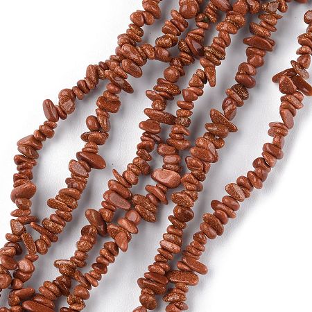 Synthetic Goldstone Beads Strands G-G0003-B10-1