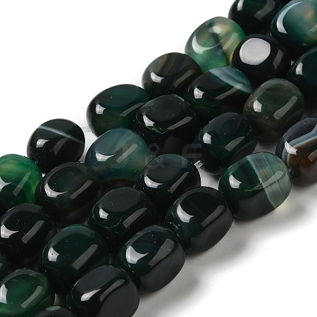 Natural Agate Beads Strands G-H295-A01-12-1