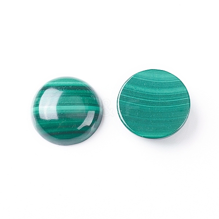 Natural Malachite Cabochons X-G-E557-06E-1