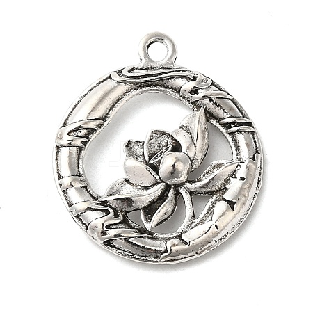 Tibetan style Alloy Pendants FIND-Z059-08AS-01-1