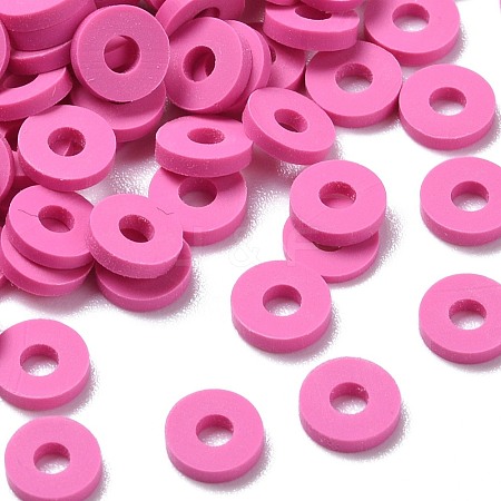 Handmade Polymer Clay Beads CLAY-Q251-6.0mm-27-1