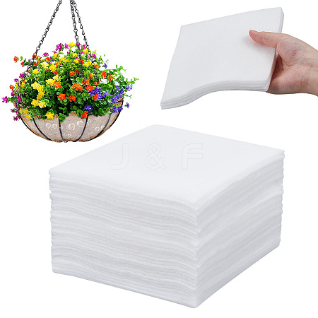 Square Flower Water Absorbent Cotton DIY-WH0308-821A-1