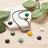 Fashewelry 30Pcs 15 Style Natural & Synthetic Gemstone Cabochons G-FW0001-12B-16