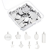 304 Stainless Steel Pendants PALLOY-AB00256-1