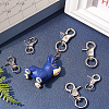 Alloy Swivel Lobster Claw Clasps PALLOY-PH0013-45P-7
