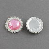 Shining Flat Back Faceted Half Round Acrylic Rhinestone Cabochons RB-S020-03-M2-2