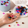 Craftdady 100Pcs 9 Colors Glass European Beads GLAA-CD0001-10-5