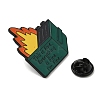 Dumpster Fire Alloy Brooches JEWB-I032-06EB-01-3