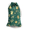 Gold Stamping Christmas Velvet Storage Bags ABAG-Q053-01B-02D-2