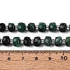 Natural Fuchsite Beads Strands G-T144-A01-07-5