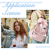 12Pcs 12 Styles Sushi Polyester Embroider Thread Iron on/Sew On Patches DIY-DC0003-87-6