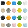 20Pcs 10 Colors Wood Beads WOOD-FS0002-57-1