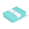 12Pcs 6 Colors Cardboard Jewelry Set Boxes CBOX-N015-05A-4
