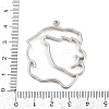 Zinc Alloy Open Back Bezel Pendants PALLOY-D580-05P-I-3