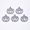 Non-Tarnish 304 Stainless Steel Pendants STAS-S113-007D-2