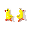 304 Stainless Steel Enamel Pendants STAS-OY001-50G-1