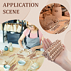 10Pcs 10 Styles Wood Rolling Pin AJEW-GF0014-29-5
