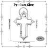 1Pc Alloy Spring Gate Rings FIND-SP0003-03A-2