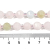 Natural Morganite Beads Strands G-G182-B33-03-5