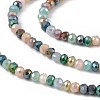 Electroplate Glass Beads Strands EGLA-I015-04B-3