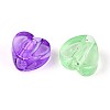 650-700G 6 Colors Transparent Acrylic Beads OACR-T029-85M-6