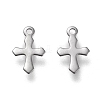 Non-Tarnish 304 Stainless Steel Tiny Cross Charms STAS-K195-16P-2