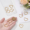 6 Pairs 3 Styles 304 Stainless Steel Hoop Earrings EJEW-UN0003-29D-2