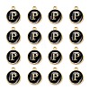 Golden Plated Alloy Charms ENAM-S118-02P-2