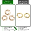 925 Sterling Silver Saw Cut Open Jump Rings STER-F036-02G-0.7x3mm-2