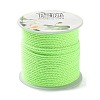 20M Polyester Braided Cord for Jewelry Making OCOR-G015-04A-16-2