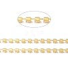 50M Rectangle Brass Rhinestone Claw Setting Chains CHC-C024-01C-G-3