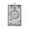 Non-Tarnish 201 Stainless Steel Pendants STAS-S105-LA211-13-1