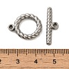 Non-Tarnish 304 Stainless Steel Toggle Clasps STAS-Q324-06P-3