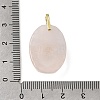 Natural Rose Quartz Pendants GG-CBA7610-06G-02-3