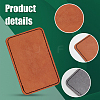 PU Leather Sew on Clothing Labels DIY-WH0308-373A-4