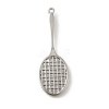 Alloy Sports Equipment Pendants PALLOY-R157-05P-04-1