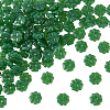 100Pcs Spray Painted Glass Beads GLAA-DC0001-50-1