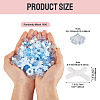100G Transparent & Opaque Acrylic Beads TACR-TA0001-57D-5